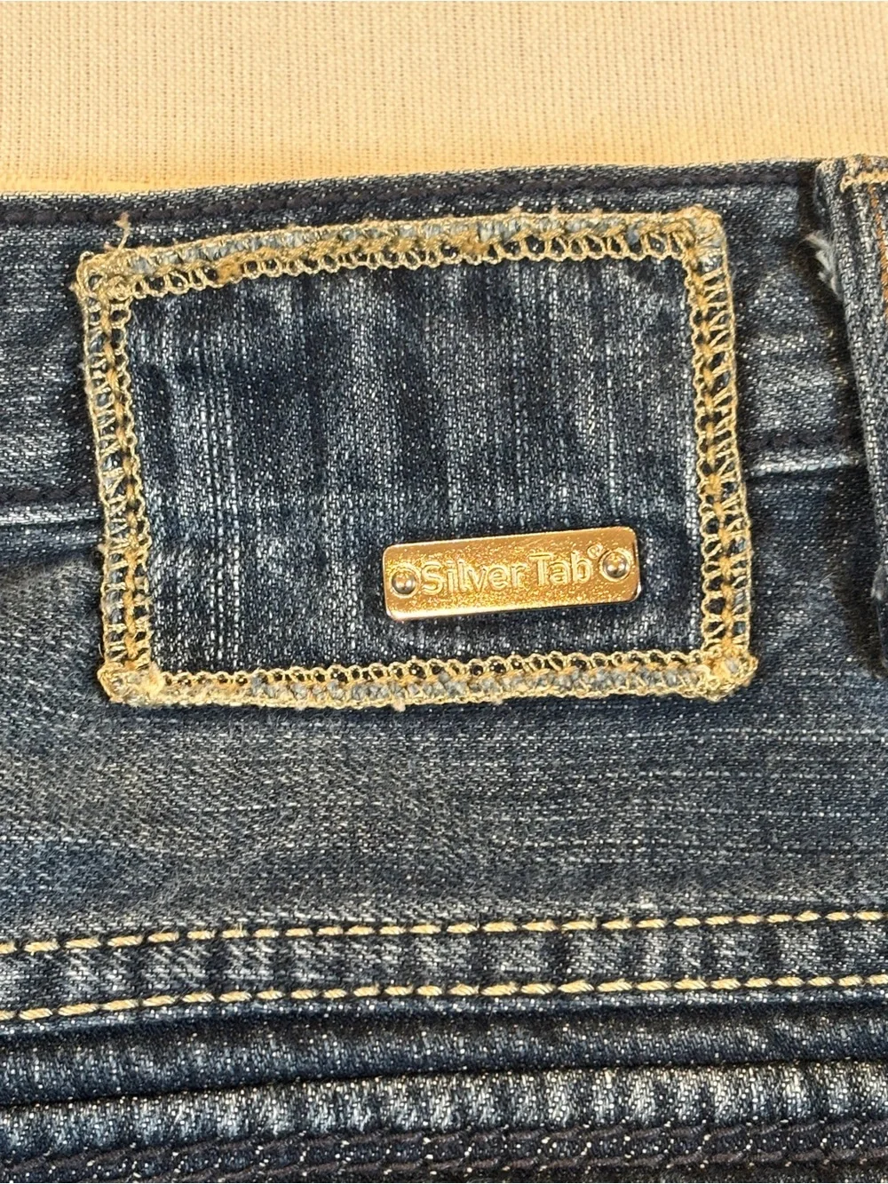 Levi’s SilverTab Denim Shorts Men’s 34 Blue Medium Wash 100% Cotton Skater Jorts